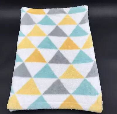 Little Miracles Baby Blanket Triangles Aqua Yellow Gray White 2017 2018 Costco • $29.99