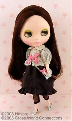 Blythe Milky Way Sugar Fashion Doll Takara Tomy Hasbro Japan Black Dress • $294.91