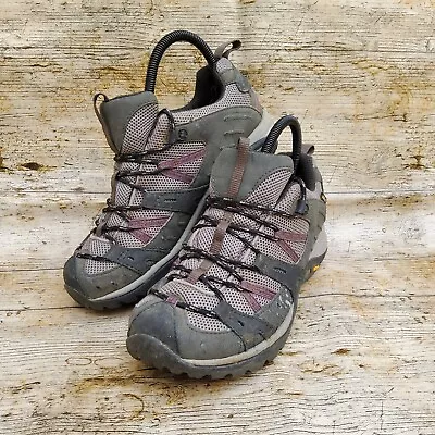 Merrell Siren Sport Gore-Tex Womens Walking Shoes Low Dark Grey J13190 UK 6 • £21.49