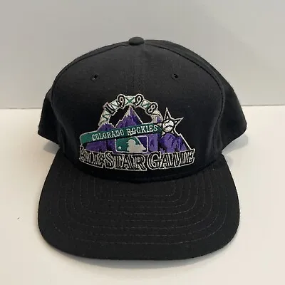 Vintage 1998 Colorado Rockies All-Stars New Era Snapback Hat MLB   Used • $15