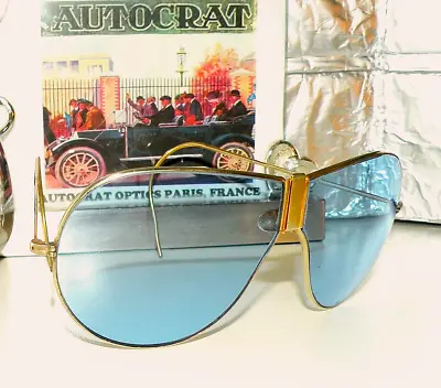 VTG 1900's AUTOCRAT FRENCH AVIATOR - MOTORCYCLE - DRIVING SUNGLASSES BOX 4 AO RB • $145
