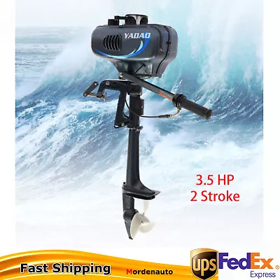 3.5 Hp 2 Stroke Outboard Motor Fishing Boat Engine Water Cooling System Newest • $220