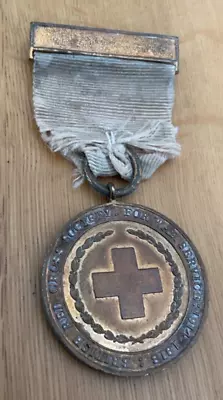 WW1 1914 - 18 British Red Cross Society Medal For War Service VAD Nurse Gaunt • £17.95