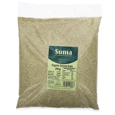 Suma | Quinoa White - Organic | 1 X 3kg • £24.59