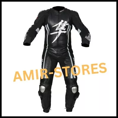 Hayabusa Motorbike Racing Suit Original Cowhide Leather Suit Motorcycle • $199.99
