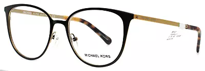 MICHAEL KORS MK3017 Lil 1187 Black Womens Square Full Rim Eyeglasses 51-18-140 • $59.99