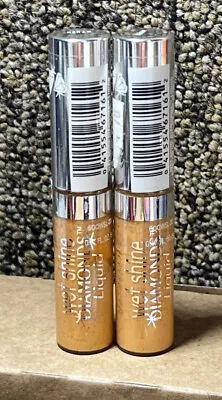 2 Maybelline Wet Shine Diamonds Liquid Lipcolor Lip Gloss~ FAIR MAIDEN~ Rare • $18.99