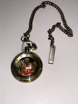 Wilson Michael Jordan  Pocket Watch Battery Operated! • $24