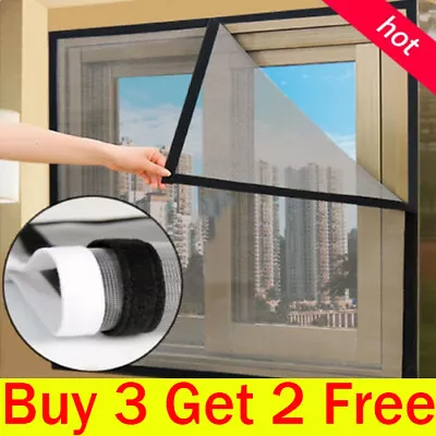 Large White Window Screen Mesh Net Bug MOSQUITO Fly Insect Moth Door Netting New • £3.16