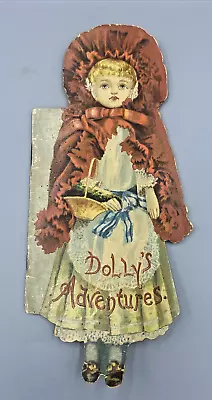 Antique Vintage Childs Book DOLLY'S ADVENTURES McLoughlin Bros 1896 Color Litho • $8.95