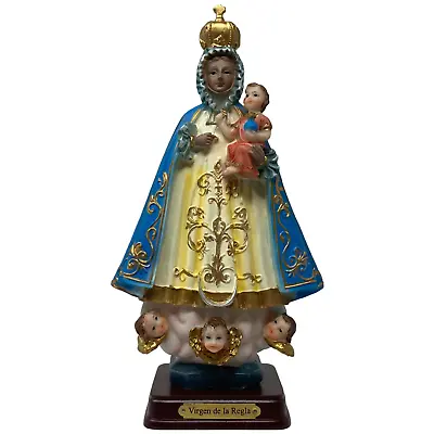 Virgen De La Regla  9 Inch Resin Statue Beautifully Finished 5726 Brand New • $25.99
