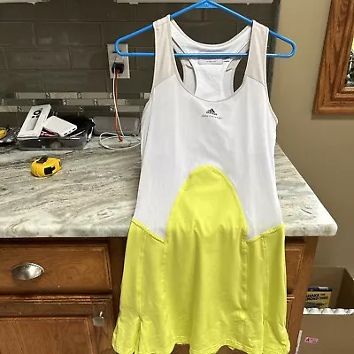 Adidas Stella McCartney Barricade Pleated Color Block Tennis Dress Size 40 Small • $35.99