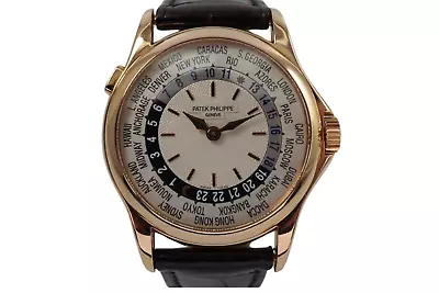 Patek Philippe 5110R World Time 18k Rose Gold Deployment C. 2000s • $29850