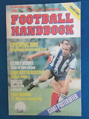£2.99 • Buy The Marshall Cavendish Football Handbook - Part 60 - 1979