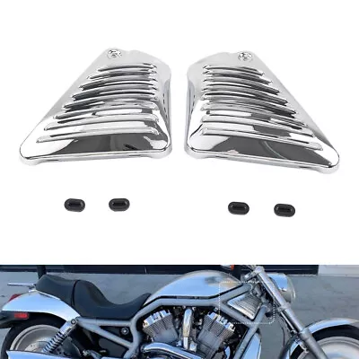 Airbox Neck Side Air Intake Cover Chrome Fit Harley V-Rod Muscle VRSCF 2009-2017 • $55.85