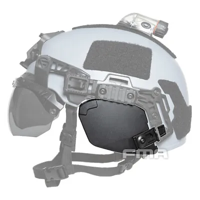 FMA Tactical MICH Fast Helmet Side Rail Ear Protection Cover Airsoft Paintball • £20.39