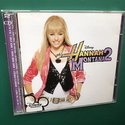 HANNAH MONTANA 2 / MEET MILEY TV Soundtrack 2-CD Disney Channel Rockstar Cyrus • $24.87