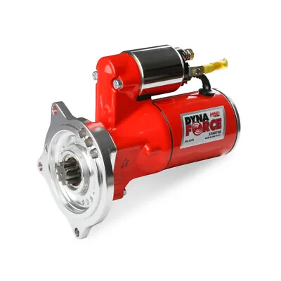 MSD Starter Motor 5093; DynaForce Red 3.0hp Hitachi For Ford 390-428 FE • $490.51