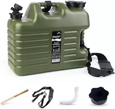 5 Gallon Water Jug Camping Water Container BPA Free Water Storage With Spigot N • $289.88