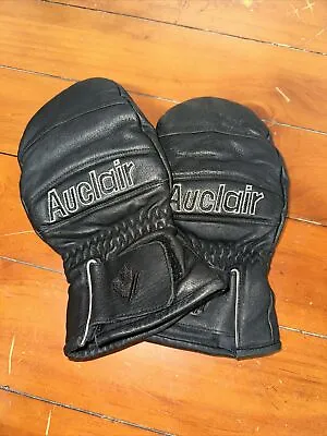 Auclair Leather Ski Mittens Insulated Men's Gloves Medium  • $24.99