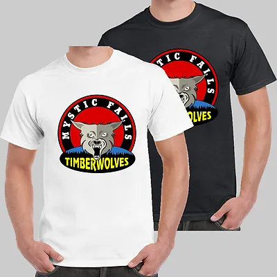 Mystic Falls Timberwolves High School The Vampire Diaries T-shirt USA Size • $20.50