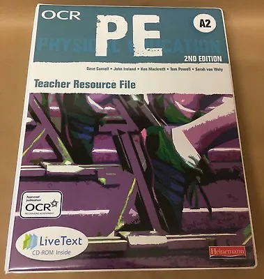 £89.99 • Buy OCR A2 PE Teaching Resource File With CD-ROM (OCR GCE PE)