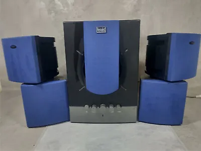 Hercules XPS 210 - PC Multimedia Speaker System - 50 Watt (Total) - Dark Blue • £18.49
