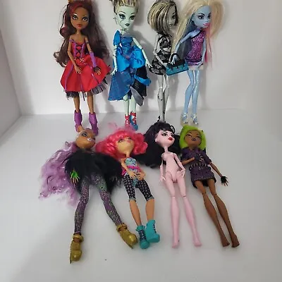 Mixed Lot Of 8 Monster High Dolls • $98