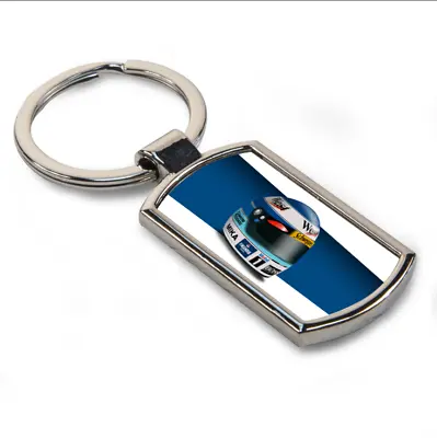 Mika Hakkinen 1999 McLaren Helmet F1 Keyring - Scuderia GP • £13