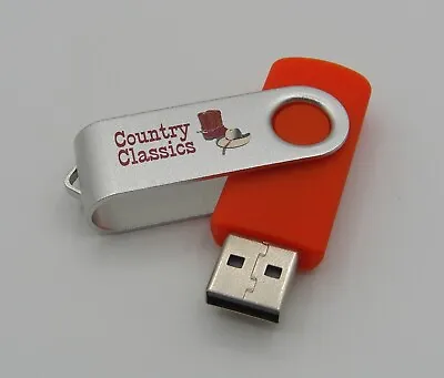 Zoom Karaoke MP3+G USB Stick - Country Classics - 100 Classic Country Hits • £19.95