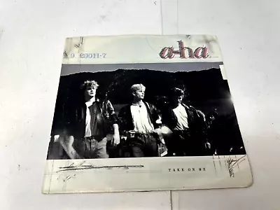 A-ha: Take On Me/Love Is Reason 45 Warner Bros/US 1985 W/sleeve VG+/VG • $9.99