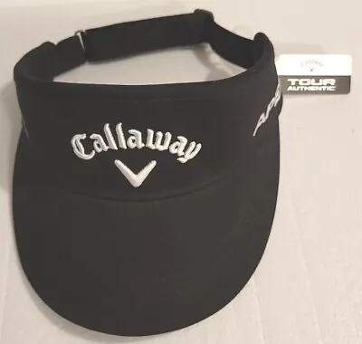 Callaway Epic Apex Odyssey Unisex Visor Pro Tour Adjustable Black Hat NWT • $25