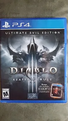 Diablo 3 Reaper Of Souls - Ultimate Evil Edition (Sony PlayStation 4 2014) PS4 • $8