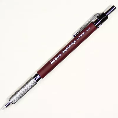 Berol RapiDesign 0.7mm Japan Collectible Vintage Mechanical Drafting Pencil RD-7 • $35.59