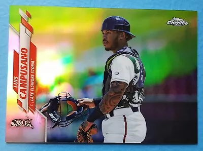 LUIS CAMPUSANO 2020 Topps Pro Debut Chrome REFRACTOR /99 PDC-187 Lake Elsinore • $2.75