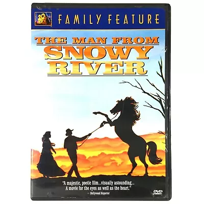 The Man From Snowy River (DVD 1982 Widescreen & Full Screen)   Kirk Douglas • $5.98