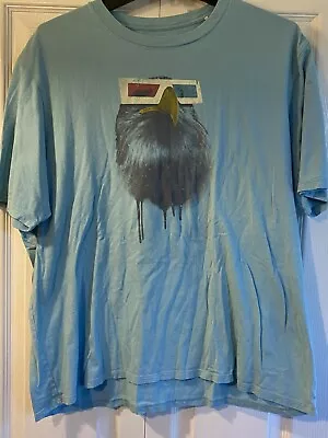 Cremieux Eagle 3d Glasses Tshirt XL Blue • $10