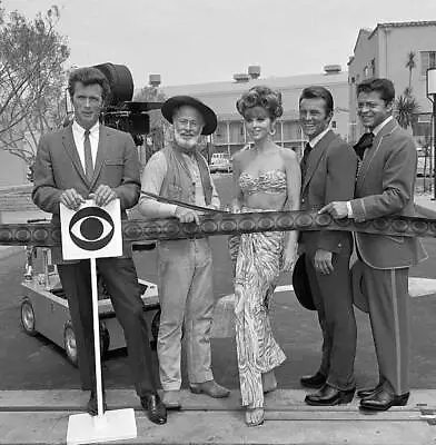 Clint Eastwood Robert Conrad Ross Martin Tina Louise 1965 TV OLD PHOTO • $9