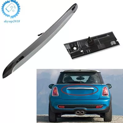 Fit For 2007-2015 Mini Cooper Trunk Boot Grip Lid Handle Rear Chrome 51132753603 • $34.97