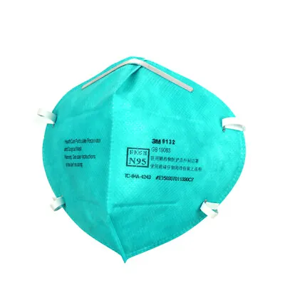 10X 3M 9132 Niosh N95 KN95 Medical Mask Particulate Protector Individual Pack • $14.99