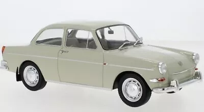 MODELCAR VOLKSWAGEN 1500 S 1963 Beige 1/18 MOD18279 • $82.45