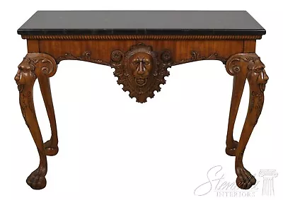 L57674EC: MAITLAND SMITH Georgian Mahogany Console Foyer Table	 • $1695