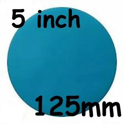 125mm Wet And Dry Sanding Discs Sandpaper 5 Inch Pads Hook And Loop P180-P3000  • £1.25