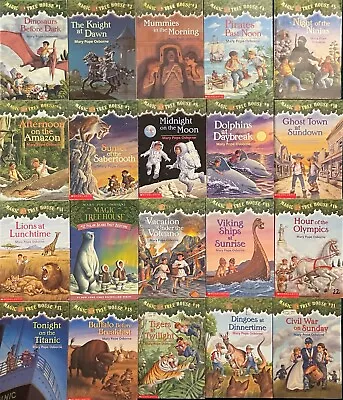 Lot Of 20 Magic Tree House Books By Mary Pope Osborne • $15.37