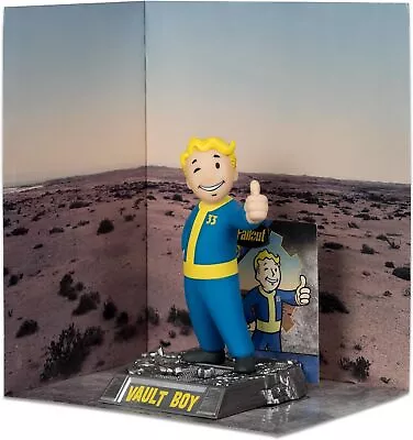 ☢️ McFarlane Toys Fallout Vault Boy Posed Figure | Movie Maniacs | Pre Order ☢️ • $64.99