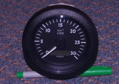 VDO Tachometer Inductive/Alternator Tach Marine Diesel Volvo Penta MD3 TAMD41A B • $275