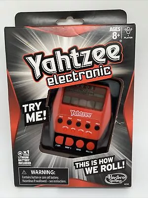 NEW Hasbro Yahtzee Handheld Digital Game • $35.96