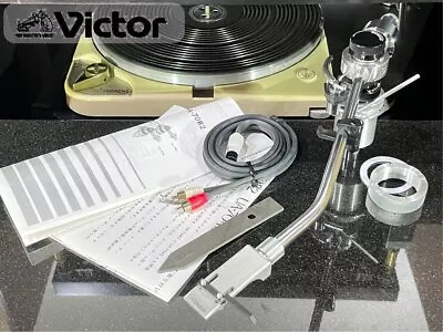 Victor UA-7082 Lone Tonearm W/ Shell Cable Lifter Oil Refilled Excellent Japan • $799.99