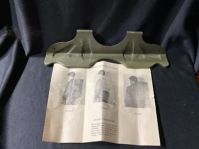 $34.95 • Buy 1944 US Army Green Packboard Attachment Shelf With Instructions 