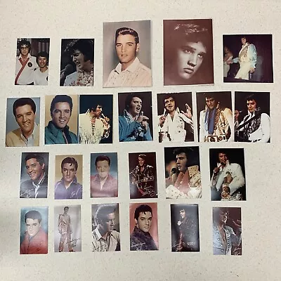 Elvis Presley Lot Collection Photos 24 Photos Great Condition THE KING • $15.99